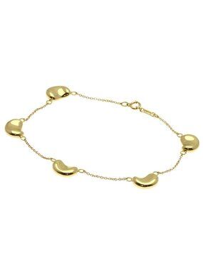 Tiffany & Co. Bean Bracelet 18K Yellow Gold